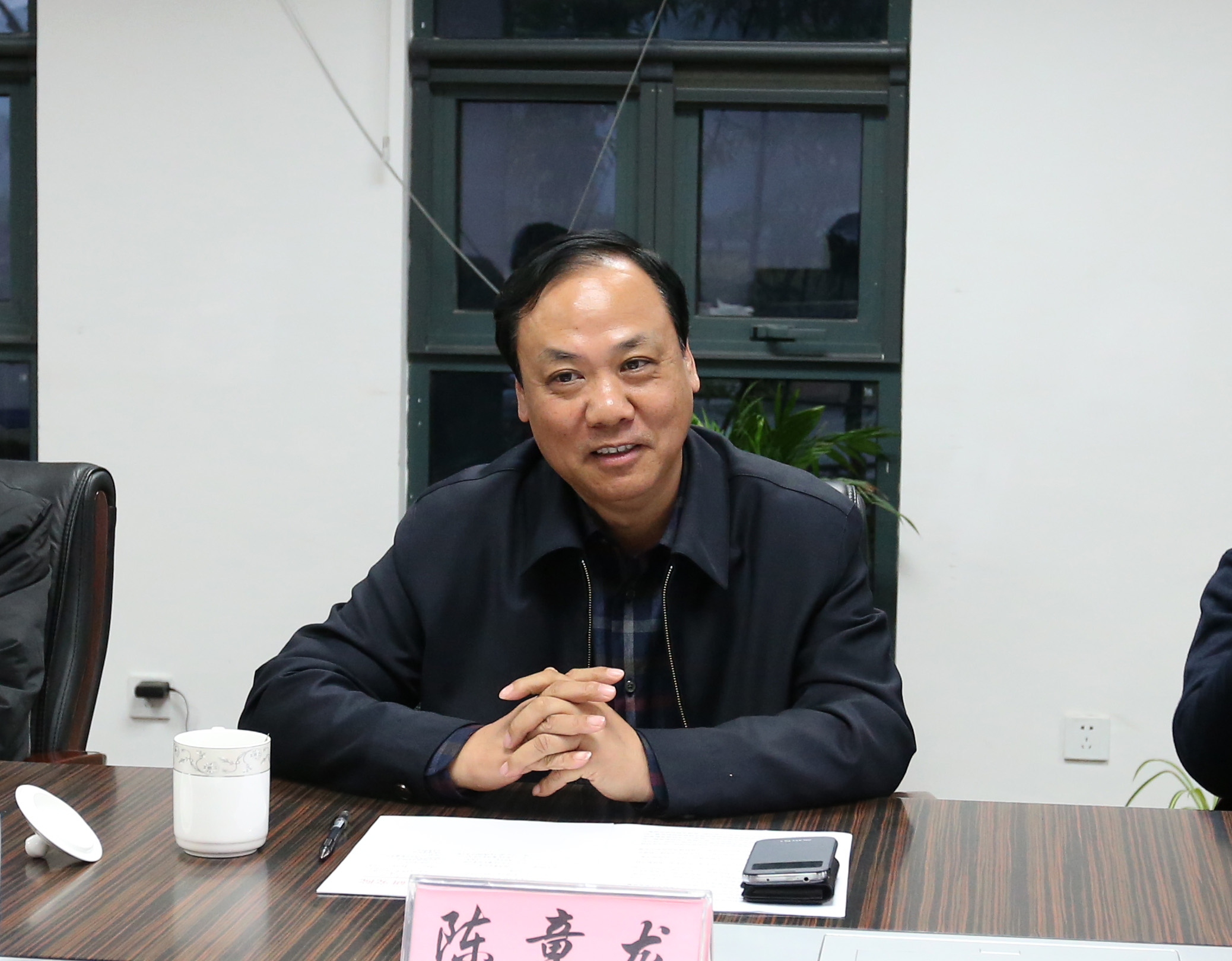 江苏省质监局局长刘大旺一行莅临我校调研指导